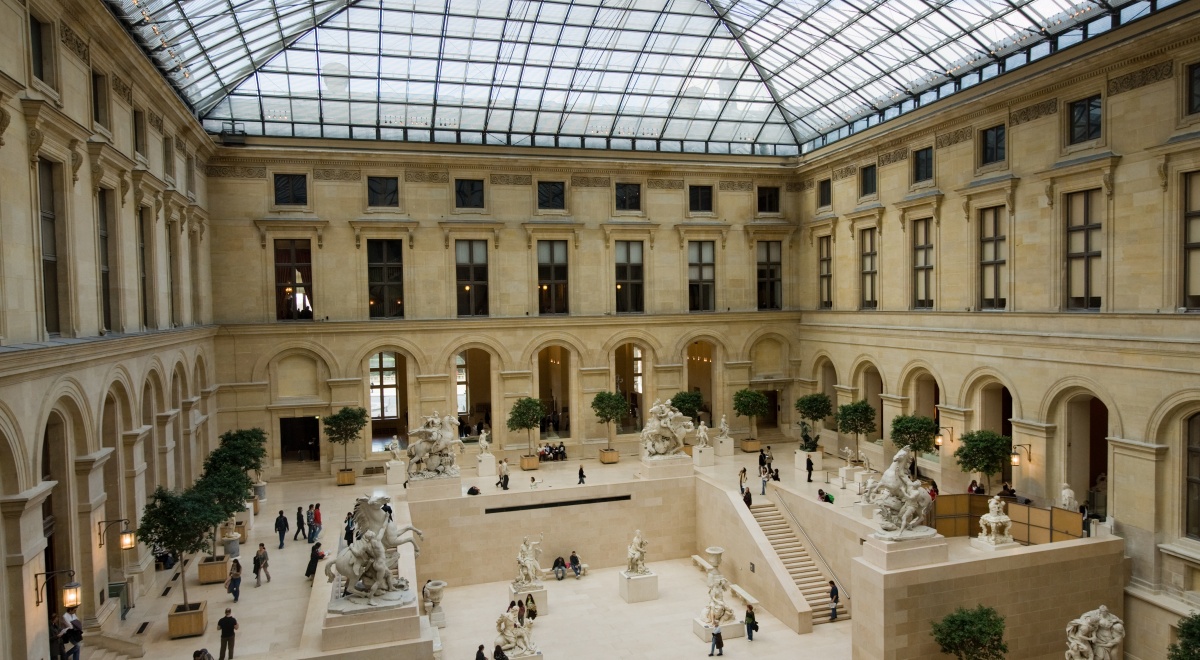 Court Marly at the Louvre Museum in Paris. (Photo: