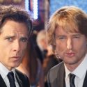 Ben Stiller and Owen Wilson mug for the camera at the London Fan Screening of the Paramount Pictures film .Zoolander 2.' Stiller also set a record for the largest selfie stick photo. (Photo: Getty)