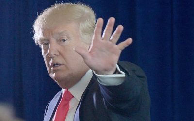Donald Trump faces growing scrutiny over his ties to Russia and debilitating attacks from supporters on his credibility. (Photo: Getty)