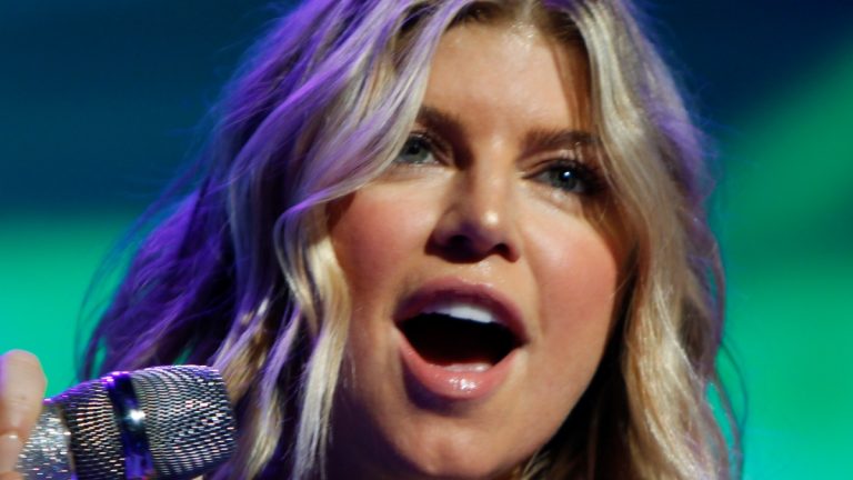 Former Black Eyed Peas singer Fergie will join Pharrell Williams on center stage for the NBA All-Star game halftime show. (Photo: Walmart)