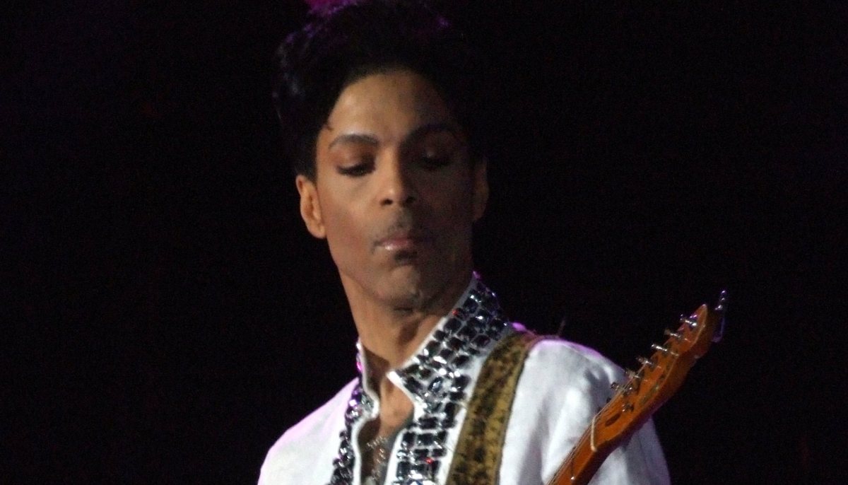 Prince playing at Coachella in 2008. (Photo: )