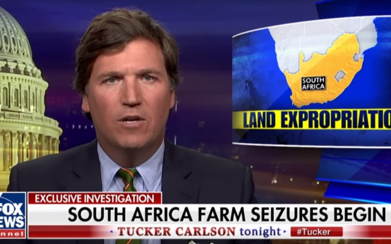 Tucker Carlson South Africa