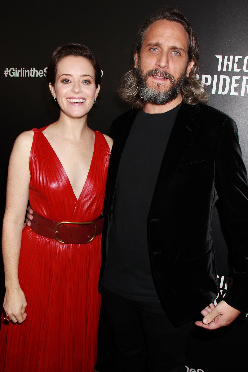Claire Foy and Fede Alvarez  