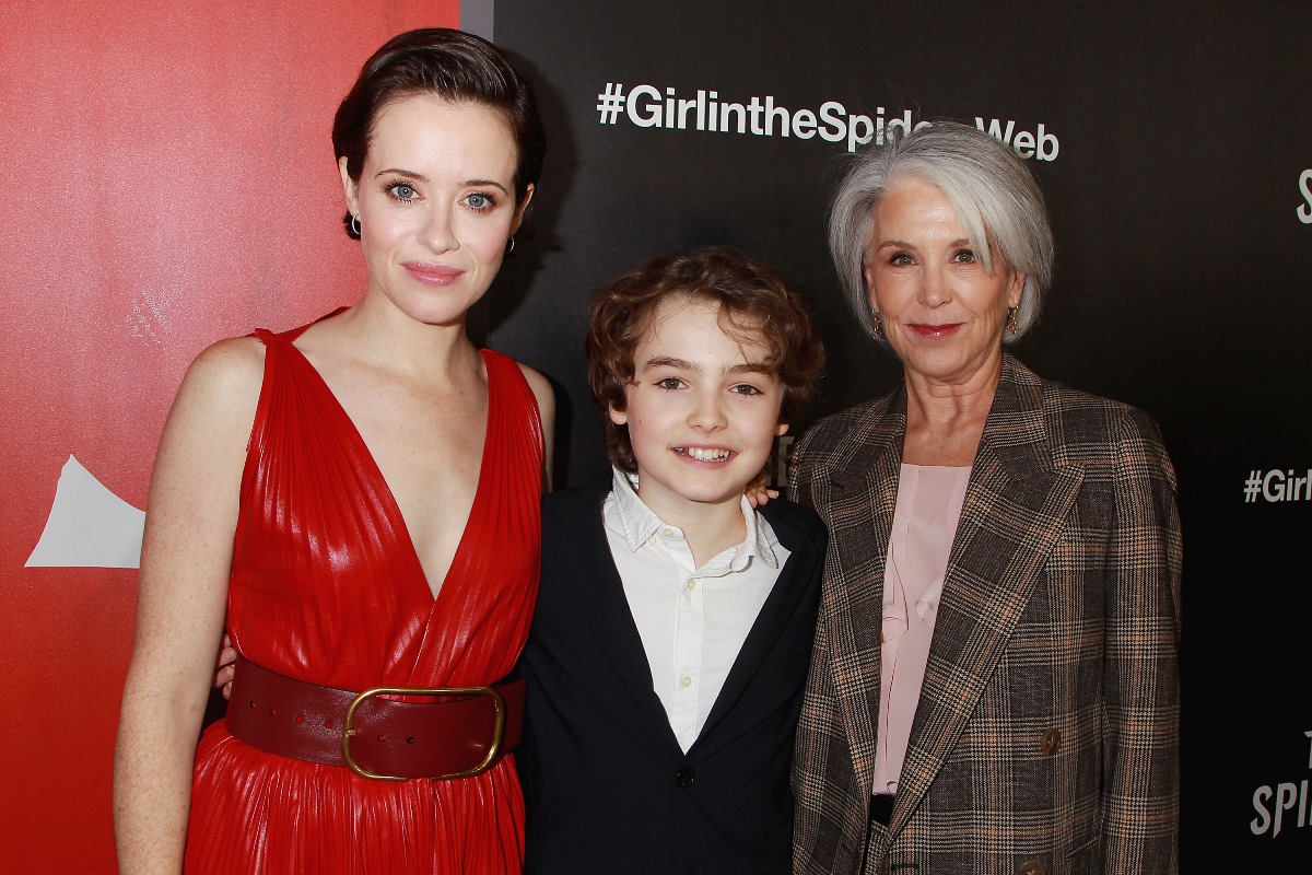 Claire Foy ,Christopher Convery and Elizabeth Cantillon