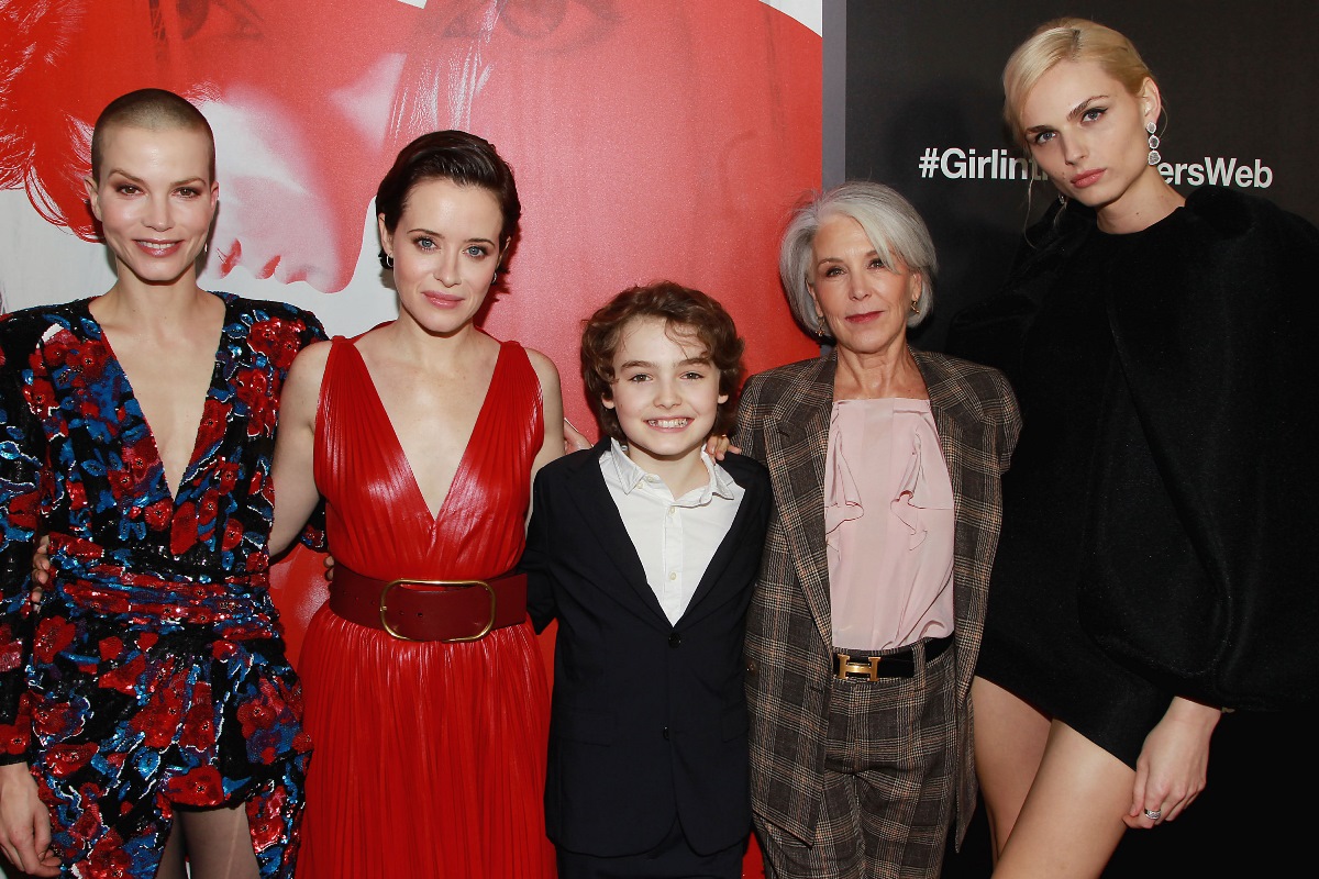 ,Sylvia Hooks , Claire Foy ,Christopher Convery ,Elizabeth Cantillon and Andreja Pejic