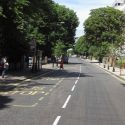 Abbey Road today, the scene of The Beatles' famous photo for the Abbey Road album. (Photo: Matt Kindelmann)
