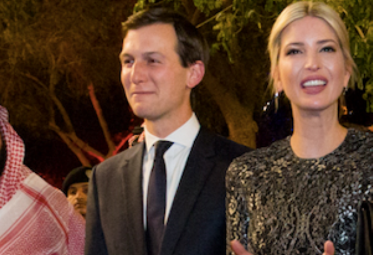 Jared Kushner pictured with wife Ivanka Trump, is the owner of dozens of substandard apartments in Maryland. (Photo: White House)