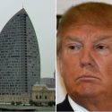 Donald Trump's company allegedly was involved in an Iranian money laundering through construction of a Trump tower in Azerbaijan. (Photo Collage: