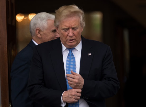 Donald Trump has hit historic low. (Photo: Getty)