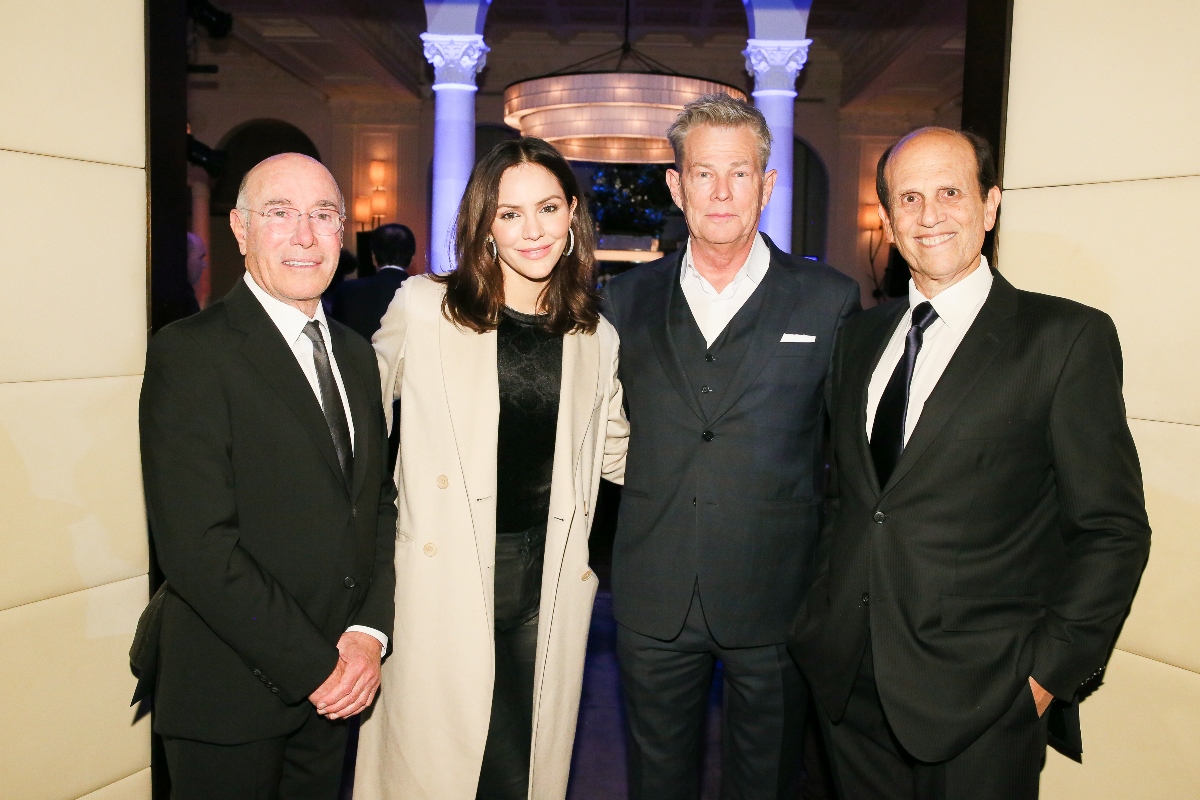 David Geffen, Katharine McPhee, David Foster, Michael Milken