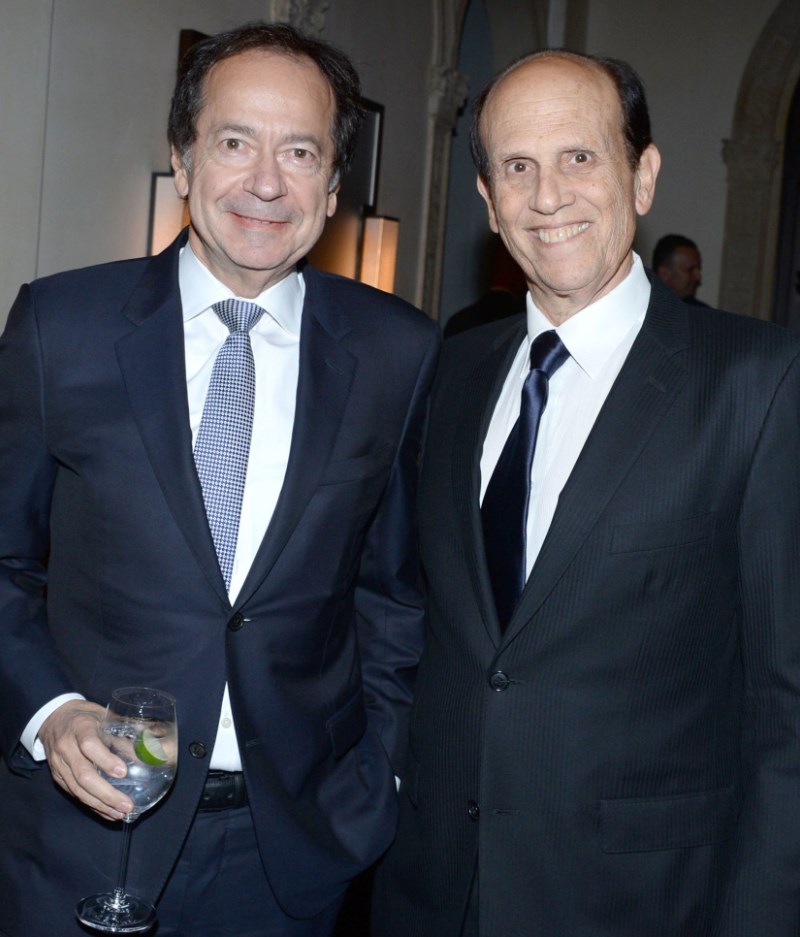 John Paulson, Michael Milken ©Patrick McMullan