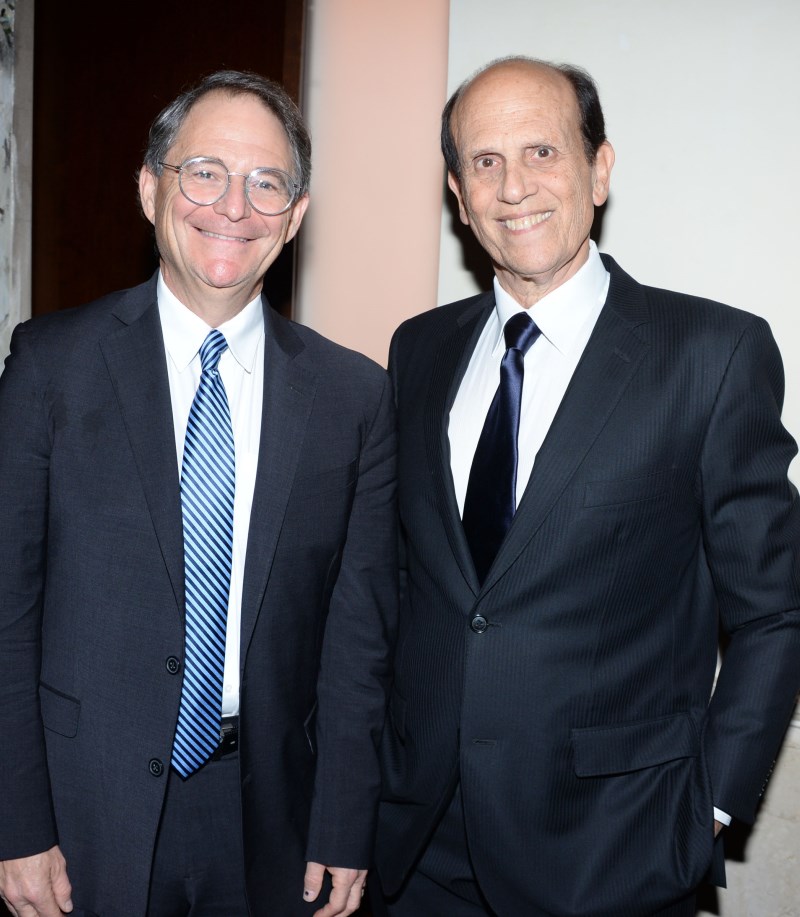 Dr. Jonathan Simons and Michael Milken 