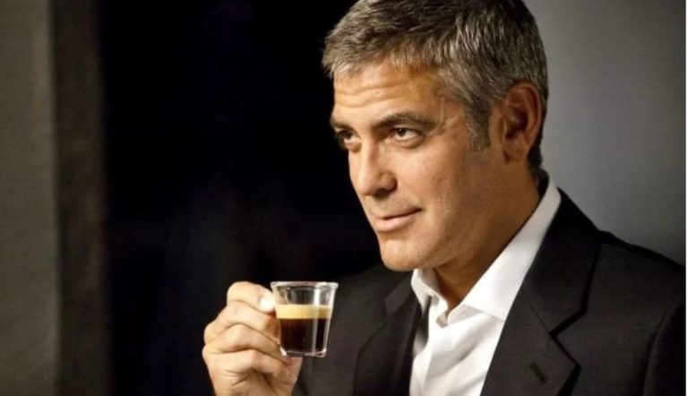 George Clooney has been the face of Nespresso coffee. Now he has egg on it. (Photo: Nespresso)