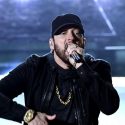 Eminem made a surprise appearance–literally–at the Oscars to sing his hit song from 2003! Say What? (Photo: Bang ShowBiz)