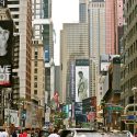 Broadway bustled before it was closed as a precaution against for the coronavirus pandemic.