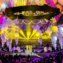 The LA rap group Black Eyed Peas, rocked the Dubai Expo 2020 Al Wasl Pavillion. ( (Photo by Christophe Viseux/Expo 2020 Dubai)
