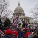Trump follower storm the U.S. Capitol on Jan 6 in an insurrection.