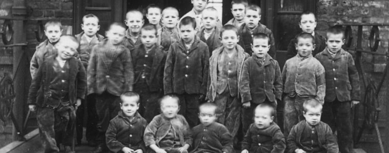 Orphans at Crumpsall Workhouse, Mancester, England, circa 1895. Modern foster care has made great strides, but still produces broken children. (Photo: Manchester Archives)