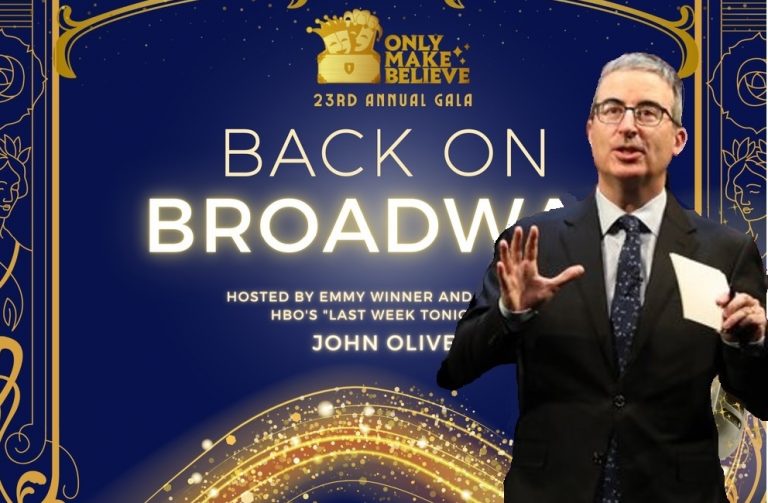 HBO's John Oliver hosted this year's "Only Make Believe" Gala. (Photos: Alan Perlman)
