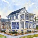 Southern Living magazine's 2022 'Idea House' will be built in North Carolina this year. (Rendering: Muir Stewart)