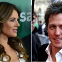 Hugh Grant was dating Elizabeth Hurley when he was arrested for a sex act in 1995. (Photos: NYI collage)