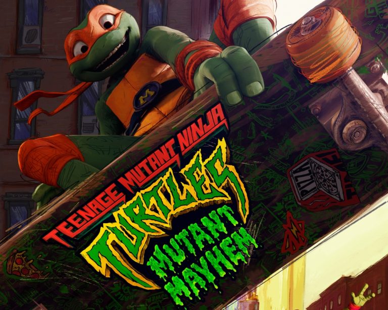 The Teenage Mutant Ninja Turtles ride again in Mutant Mayhem. (Photo: Universal)