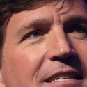 Tucker Carlson career at Fox News is on the line in Dominion lawsuit. (Photo: Gage Skidmore, Wikipedia)