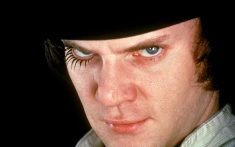 Malcolm McDowell played a depraved Alex in Kubrick's 'A Clockwork Orange.' (Photo: Warner Bros)