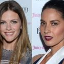 Model Brooklyn Decker (left) and actress Olivia Munn headlined the Vanity Fair celebration at Chateau Marmont.