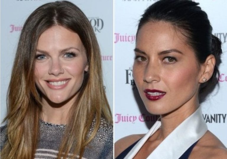 Model Brooklyn Decker (left) and actress Olivia Munn headlined the Vanity Fair celebration at Chateau Marmont.