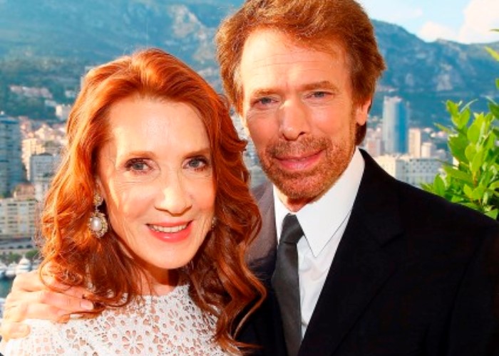 Linda Bruckheimer, pictured with her Hollywood mogul husband Jerry Bruckheimer, will exhibit her photography this month in Washington, D.C. (Photo: Getty)