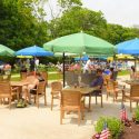 Outdoor dining at Claude's at the Southampton Inn. (Photo: Southampton Inn)