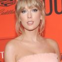 Taylor Swift is throwing her hat in the political ring--through her music. (Photo: Bang ShowBiz)