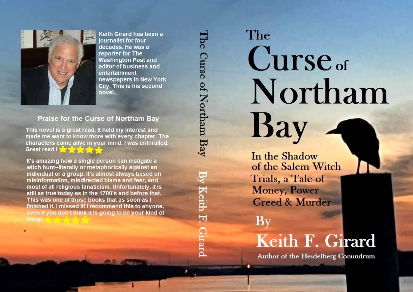 Keith Girard’s New Novel: Money, Power, Greed, Murder