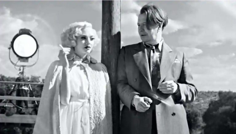 Amanda Seyfried and Gary Oldman are up for Oscars for 'Mank.' (Photo: studio)