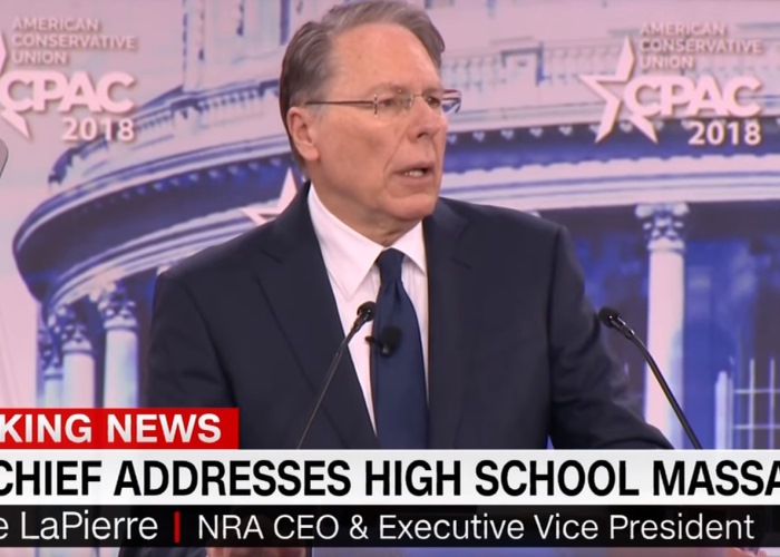 The State of New York is seeking to dissolve the NRA and oust its President Wayne LaPierre. (Photo: ScreenCap)