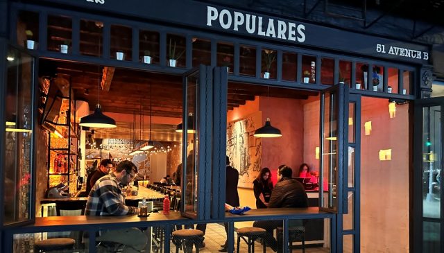 he arrival of the new Populares Mexican Restaurant & Bar on Avenue B on the Lower East Side should spice up the competition.