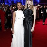 Zahara Marley Jolie and Angelina Jolie pose on the red carpet at the 36th Annual Palm Springs International Film Awards. (Photo by Emma McIntyre/Getty Images for Palm Springs International Film Society)