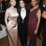Mikey Madison draws inspiration from Demi Moore, and Zoe Saldana at the After Party for the 36th Annual Palm Springs International Film Awards. (Photo by Emma McIntyre/Getty Images for Palm Springs International Film Society)