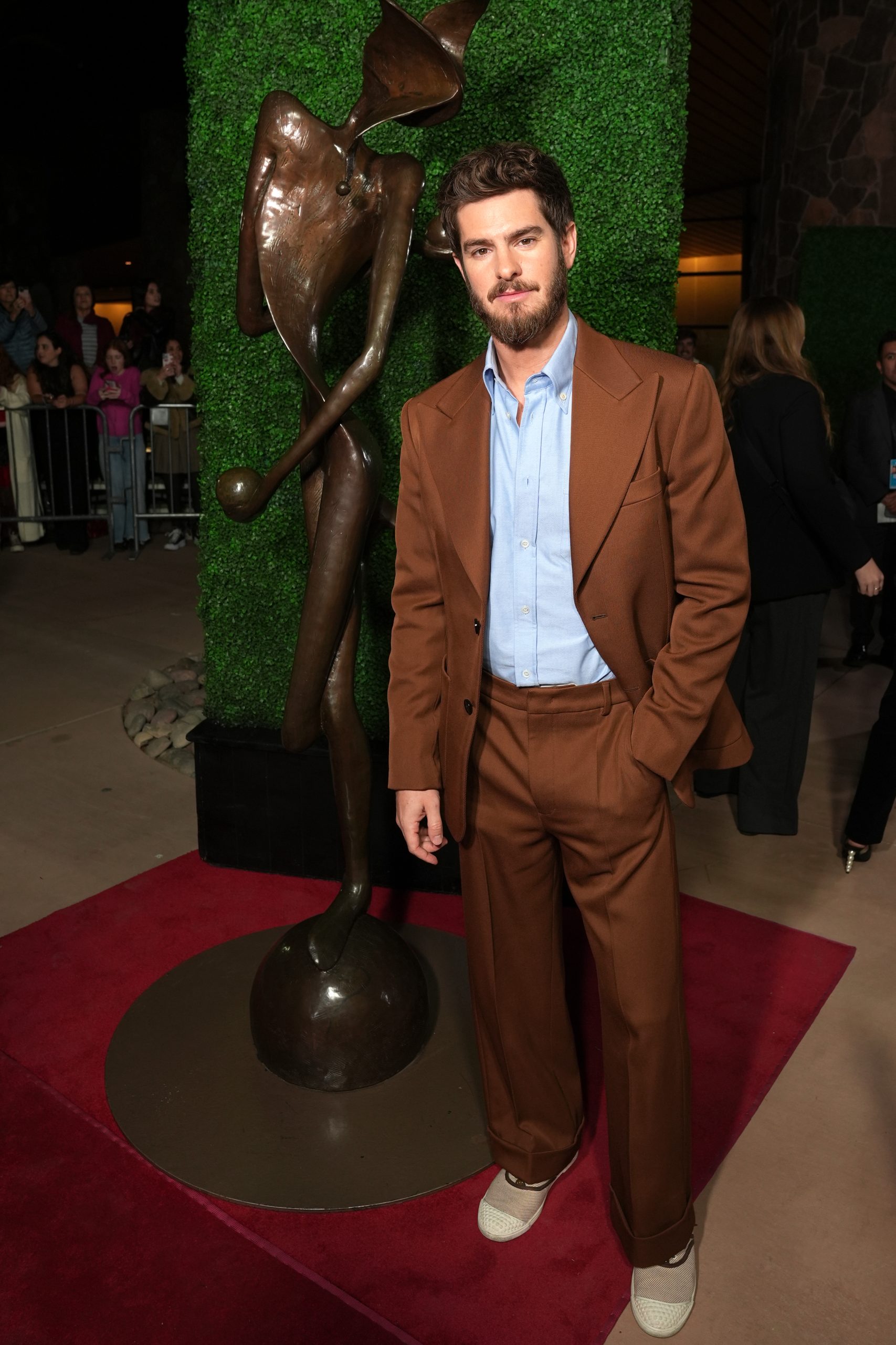 Andrew Garfield attends the 36th Annual Palm Springs International Film Awards. (Photo by Presley Ann/Getty Images for Palm Springs International Film Society)