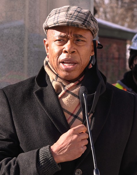 New York Mayor Eric Adams has become embroiled in a 'quid pro quo' scandal with the Trump administration. (Photo: NYC MTA)