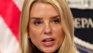 Attorney General Pam Bondi must resign in wake of her scandalous testimony. (Photo: U.S. Justice Dept.)
