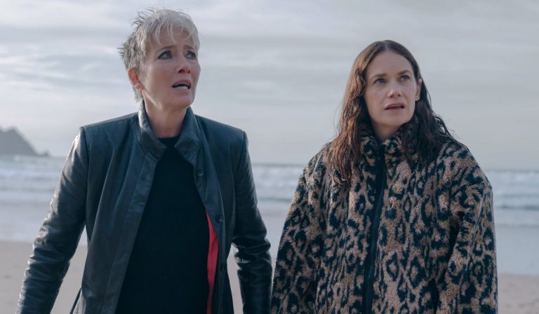 Emma Thompson and Ruth Wilson in 'Down Cemetery Road.'