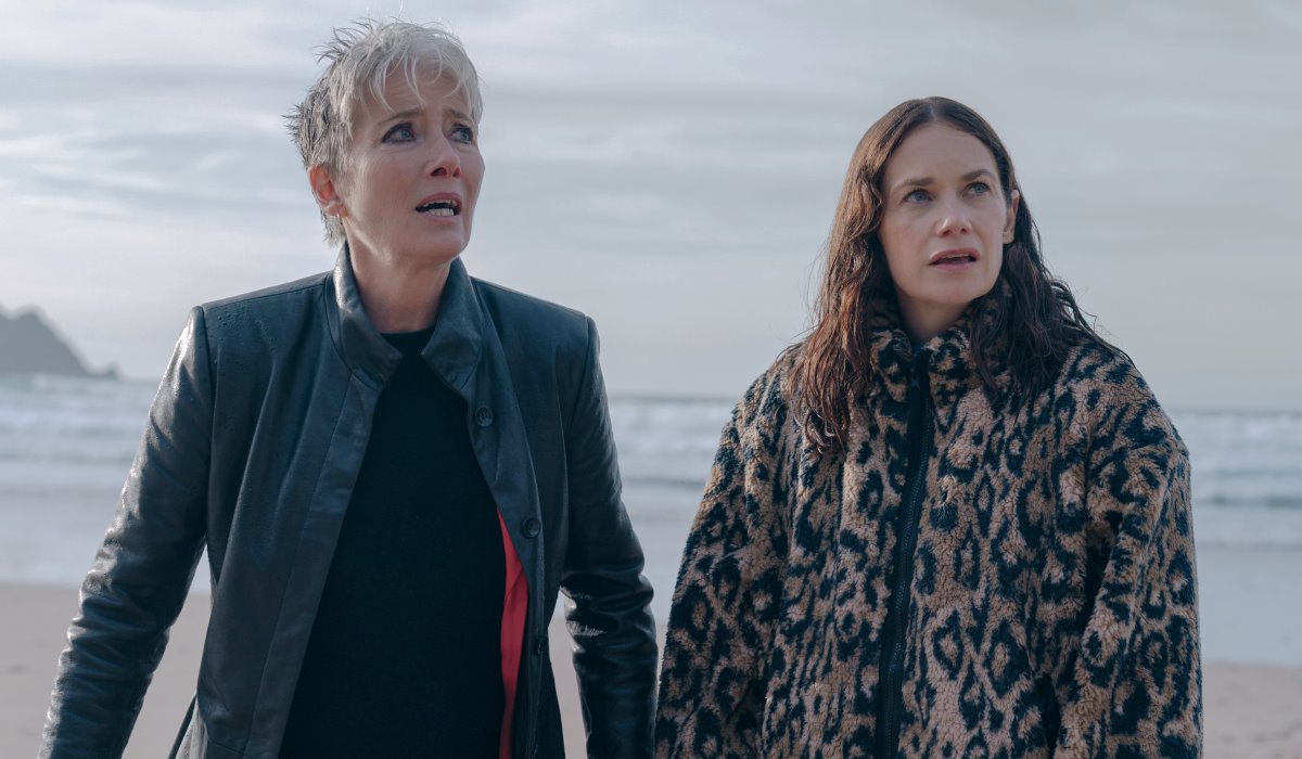 Emma Thompson and Ruth Wilson in 'Down Cemetery Road.'