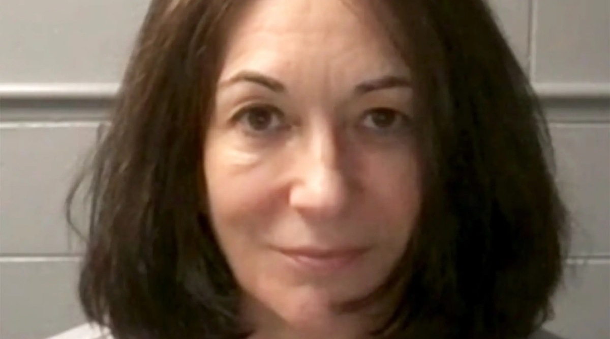 Ghislaine Maxwell mug shot. 