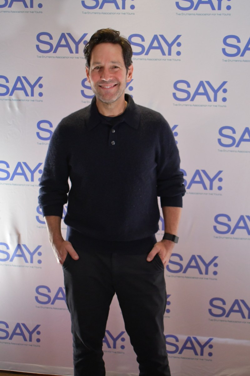 Paul Rudd has been hosting the event for more than a decade. (Photo: Jason Steinberg)