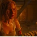Jennifer Lawrence is stunning in Passengers. (Photo: ScreenCap)