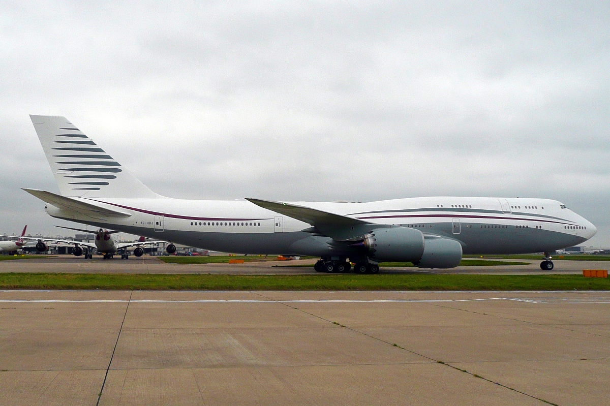 Qatar 'gifted' this luxury Boeing 747-8 jet to Donald Trump, who will keep it after he leaves office. (Photo: