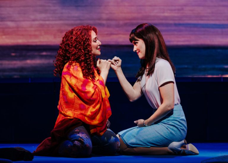 Jessica Vosk and Kelli Barrett star in Broadway musical 'Beaches.' (Photo: Marc J. Franklin)