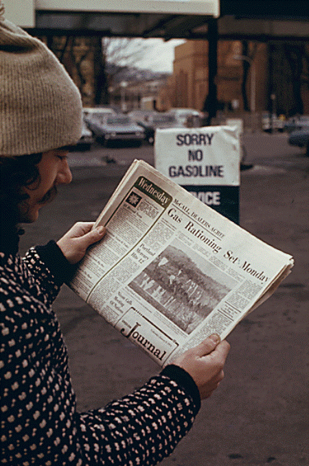 The 1973-74 Arab oil embargo caused nationwide shortages of gasoline. (Photo: US Govt)